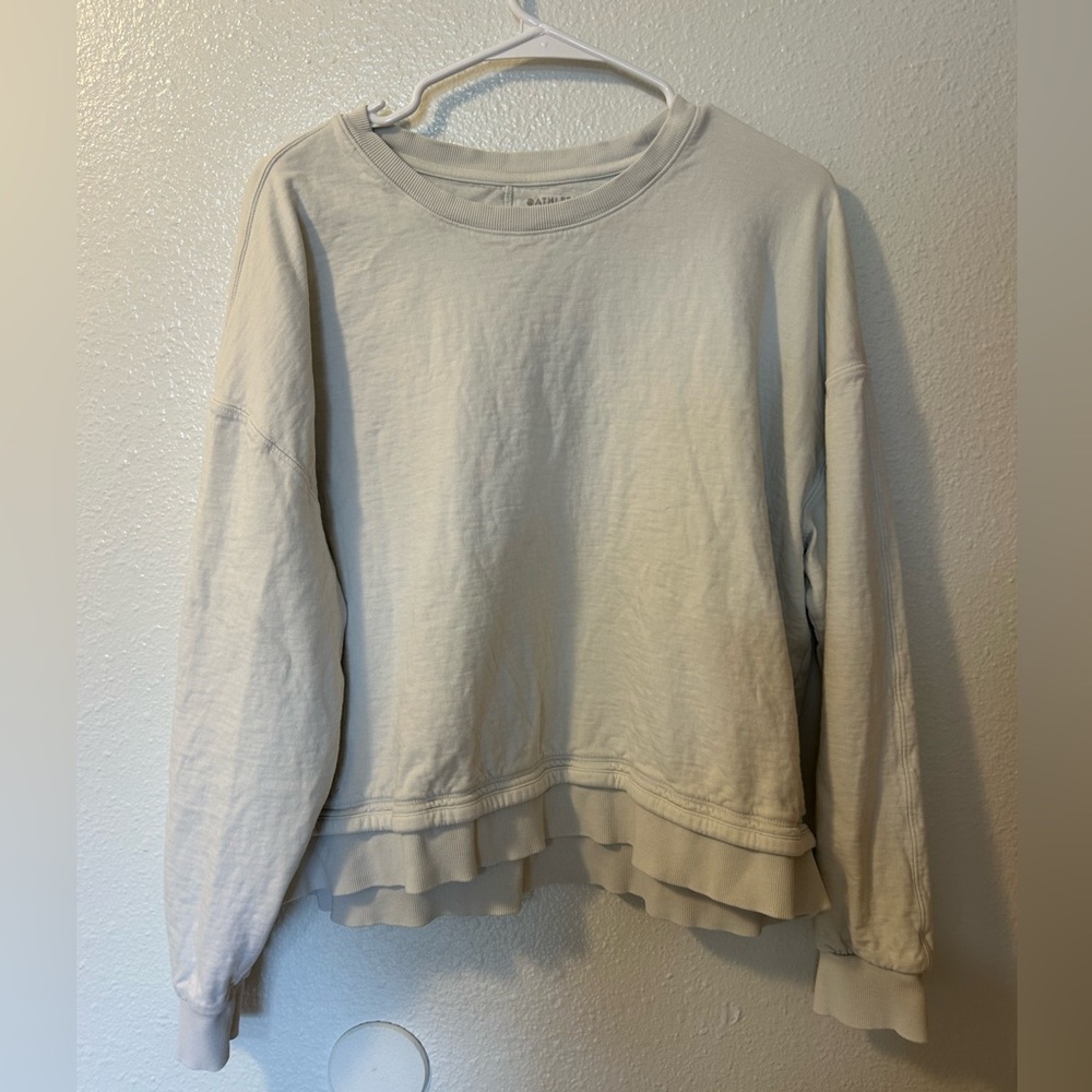 Athleta Cream Top